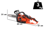 ECHO MOTOSEGA CS-2511WES PROFESSIONALE JAPAN PRO TAGLIO RAMI ALBERI - immagine 2
