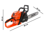 ECHO MOTOSEGA CS-4510ES PROFESSIONALE LINE JAPAN PRO TAGLIO ALBERI - immagine 2