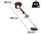 ECHO DECESPUGLIATORE SRM-3021TESL A SCOPPIO PROFESSIONALE TAGLIO ERBA - immagine 2
