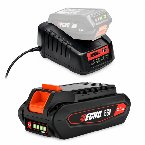 Echo Kit Energia 1 – eForce 56V con 1 Batteria da 126 Wh 2,5 Ah e Caricabatterie Rapido 56V