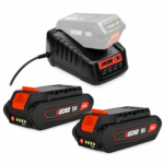 Echo Kit Energia 3 – eForce 56V con 2 Batterie da 126 Wh 2,5 Ah e Caricabatterie Rapido 56V