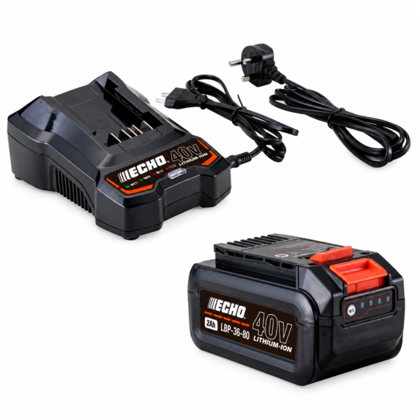 Echo Kit Energia A con 1 Batteria 2Ah 40V Echo Garden+ e 1 Caricabatteria