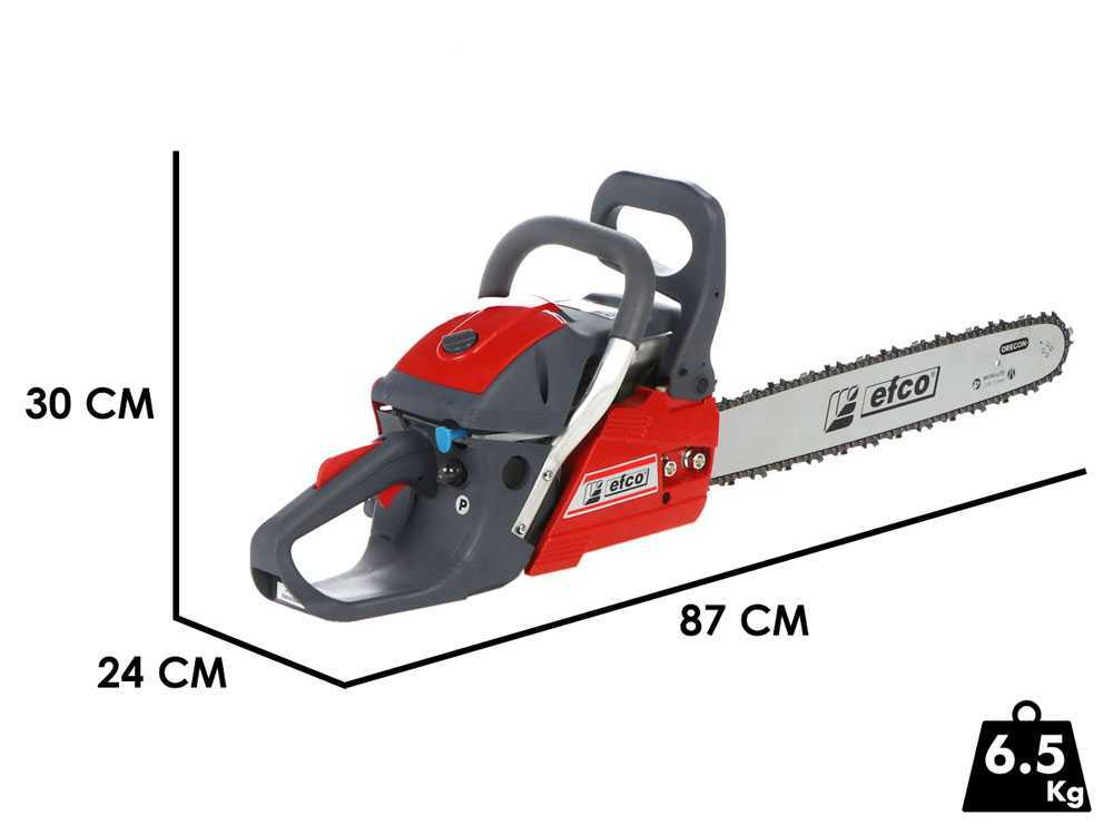 Efco MTH 5100 – Motosega a scoppio da taglio – Lama da 46cm